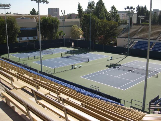 Terrains de tennis du campus