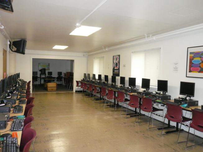 Salle informatique de l'école