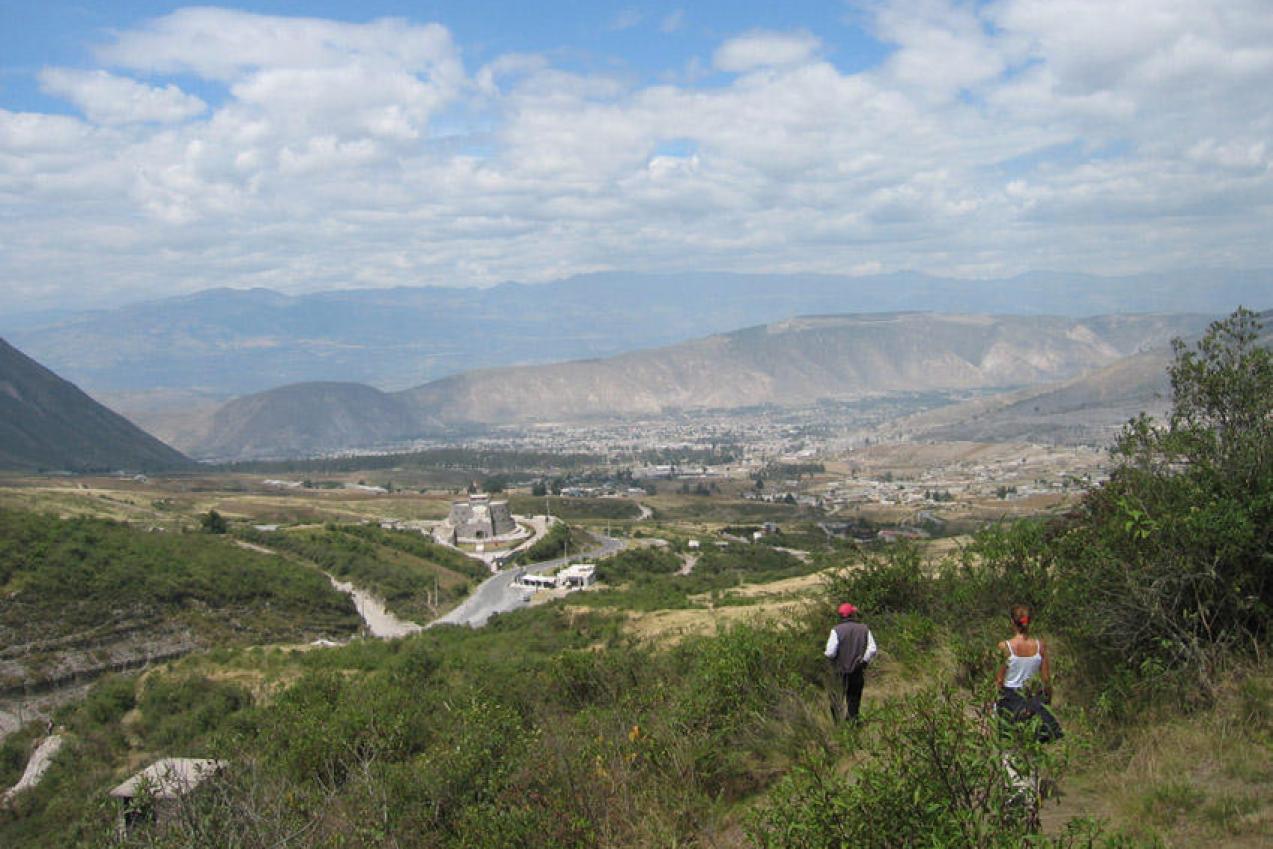 Vue aérienne des paysages d'Equateur - AILS