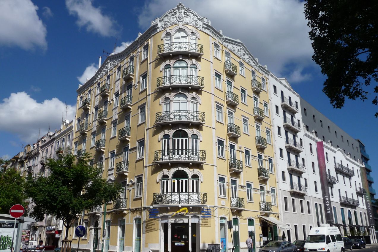 Immeuble de Lisbonne - apprendre le portugais au Portugal